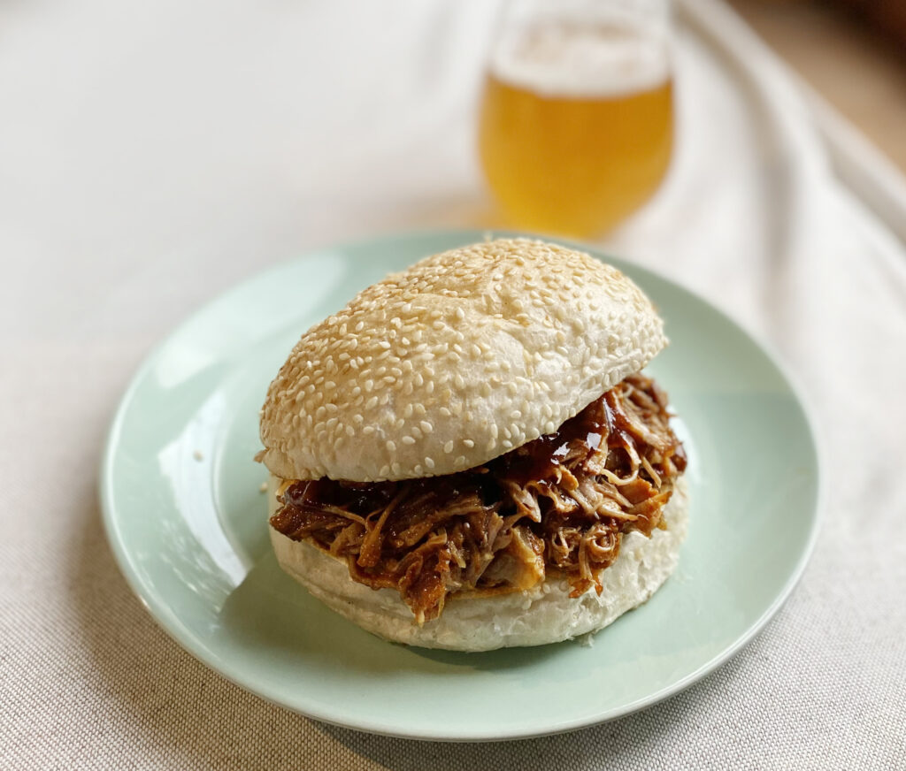 Jessica's food blog Pulled Pork Burger