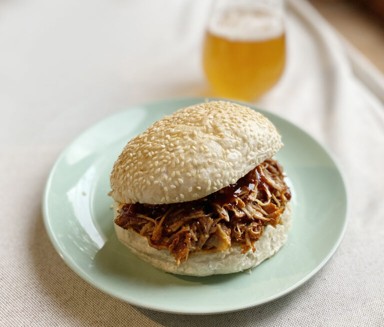 Jessica's food blog Pulled Pork Burger